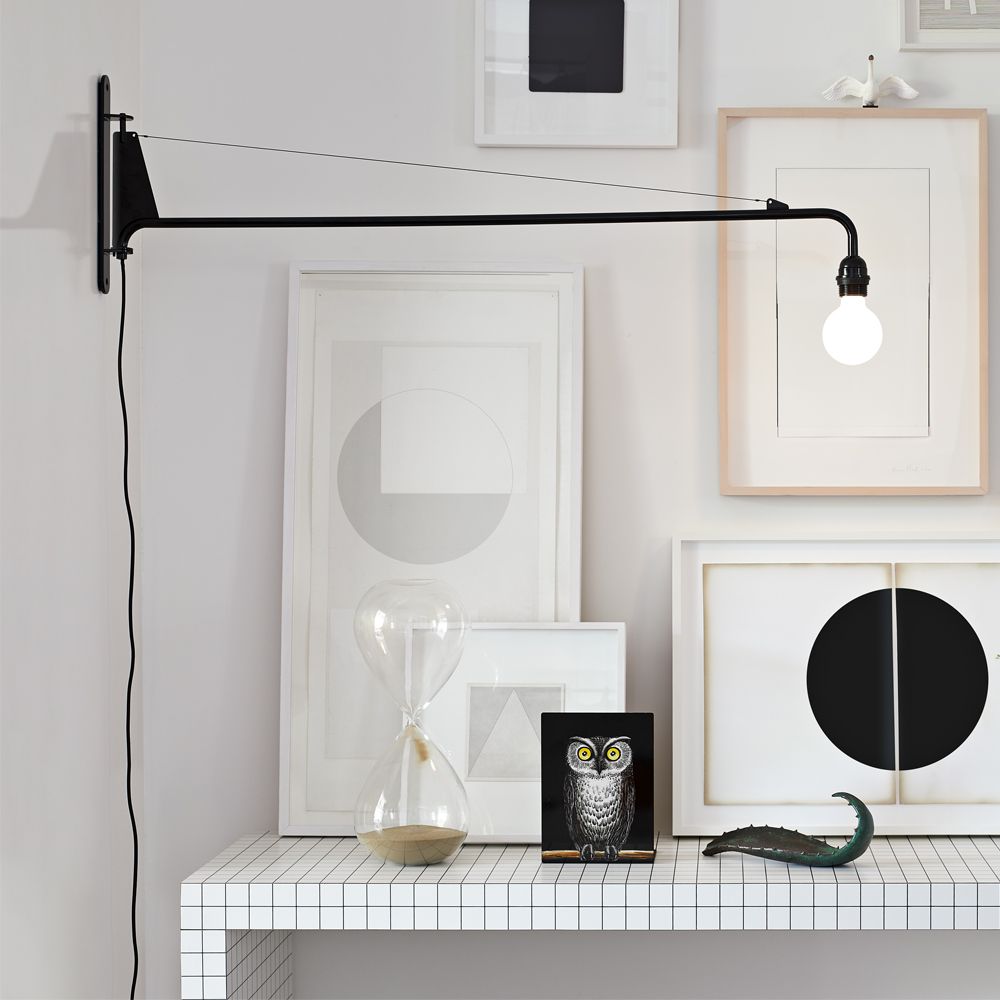 北歐櫥窗/Vitra Petite Potence 懸臂燈（深黑、110V）