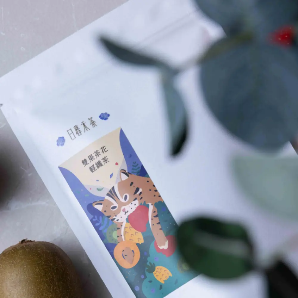 日暮禾茶雙果茶花輕纖茶/ 袋裝/ 10入
