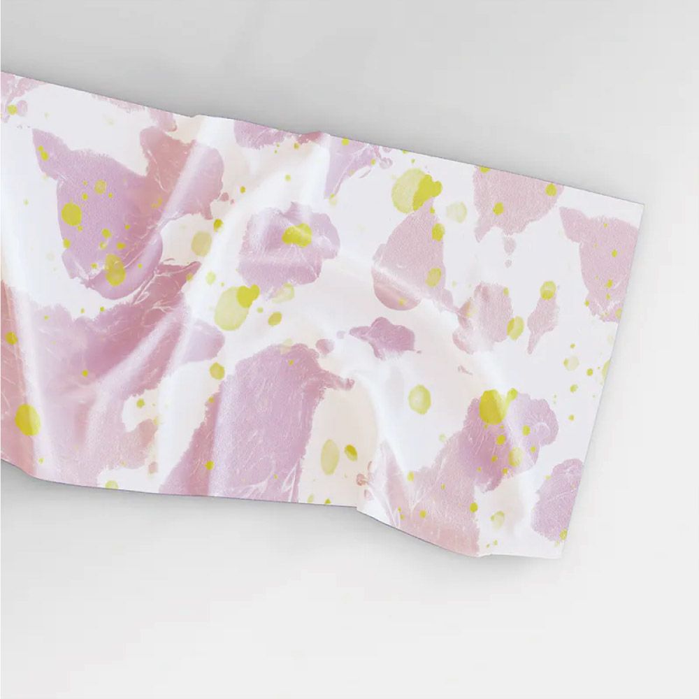 【好好棉】夏日花色自黏擦髮巾/100x37cm/ 夏日粉