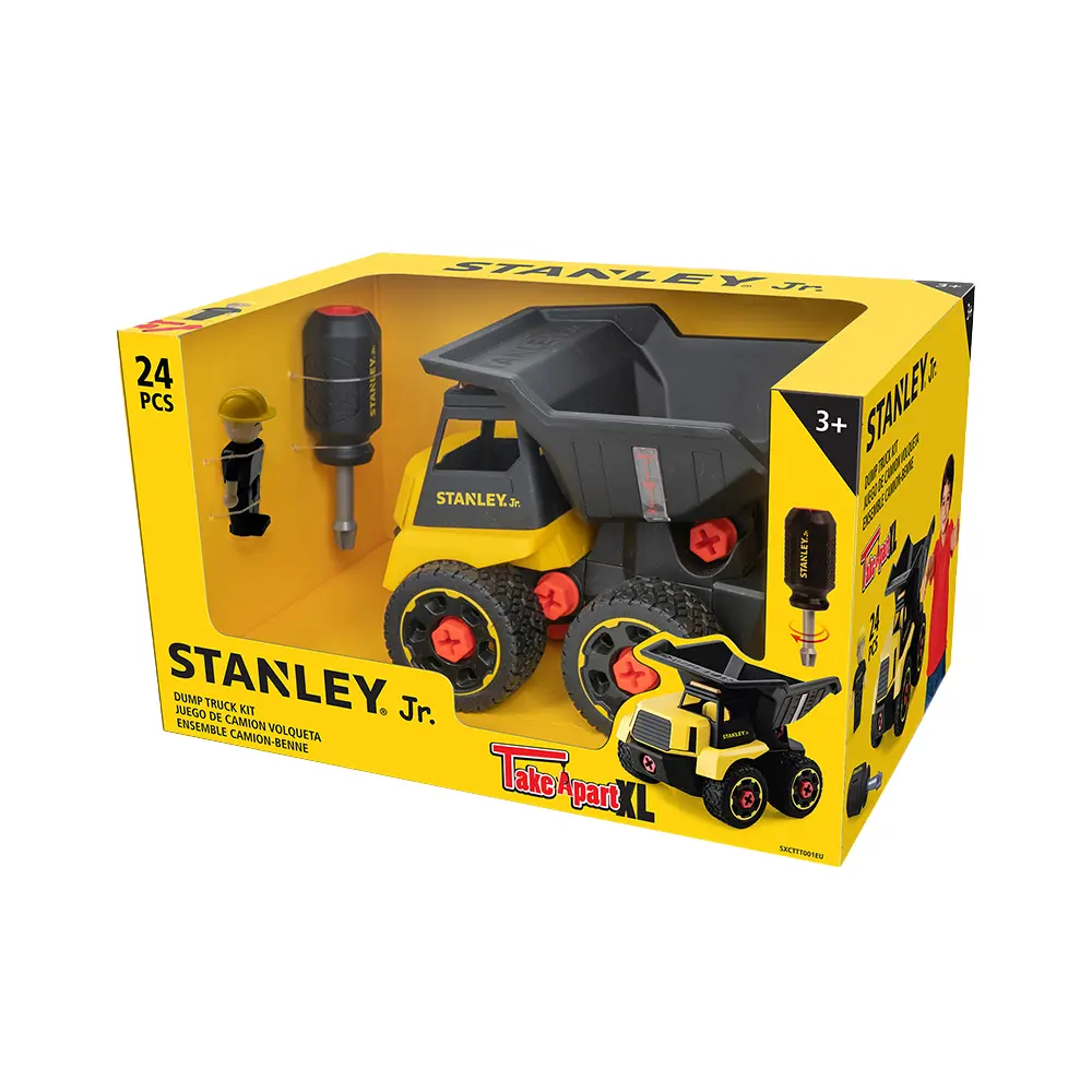 STANLEY.Jr組裝工程車/ 砂石車