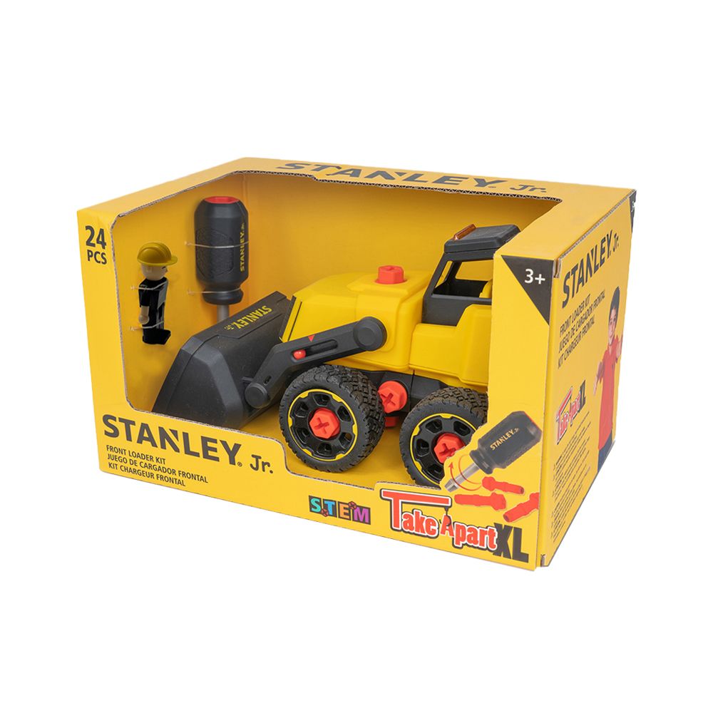 STANLEY.Jr組裝工程車/ 鏟土機