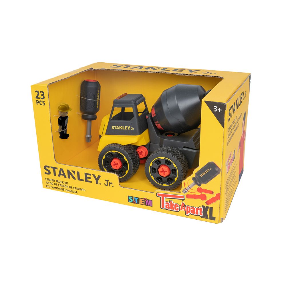 STANLEY.Jr組裝工程車/ 水泥車
