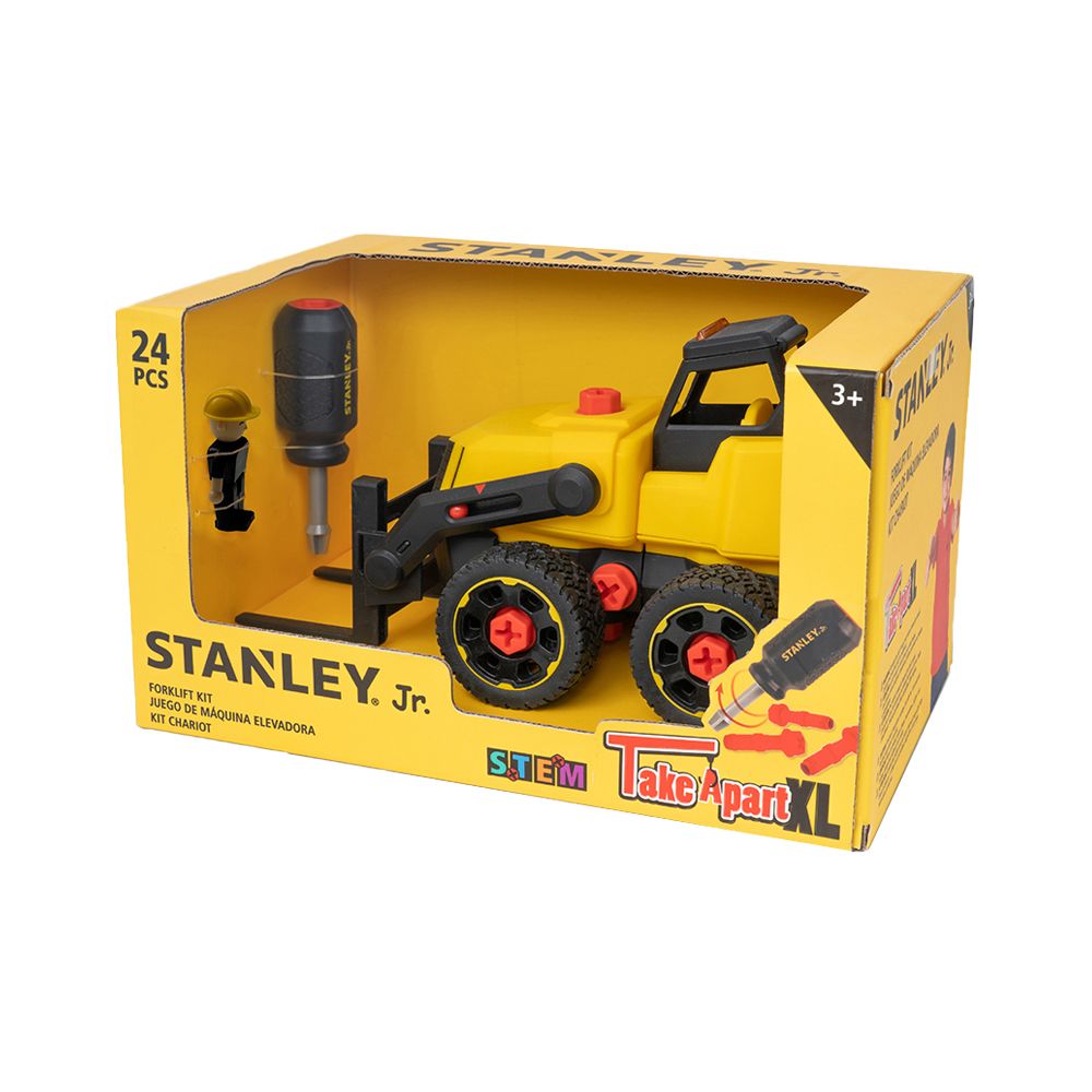STANLEY.Jr組裝工程車/ 堆高機