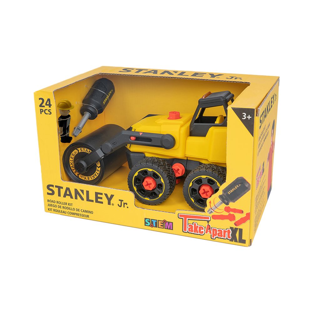 STANLEY.Jr組裝工程車/ 壓路機