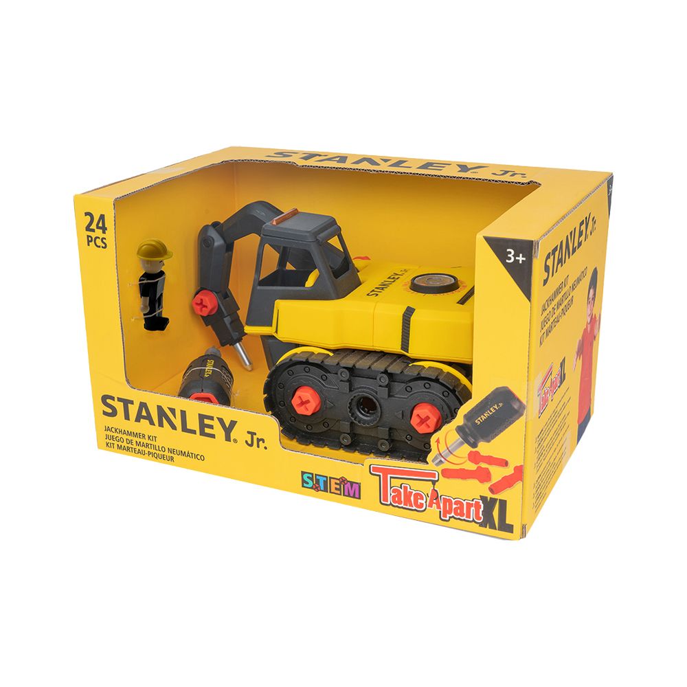 STANLEY.Jr組裝工程車/ 鑽地機