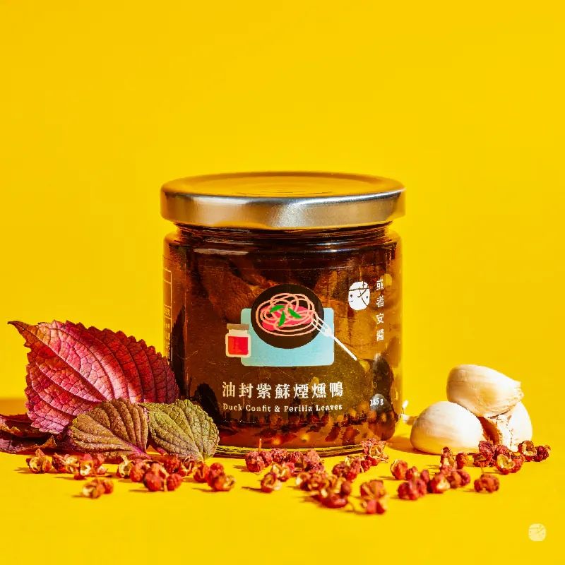 或者安醬油封紫蘇煙燻鴨