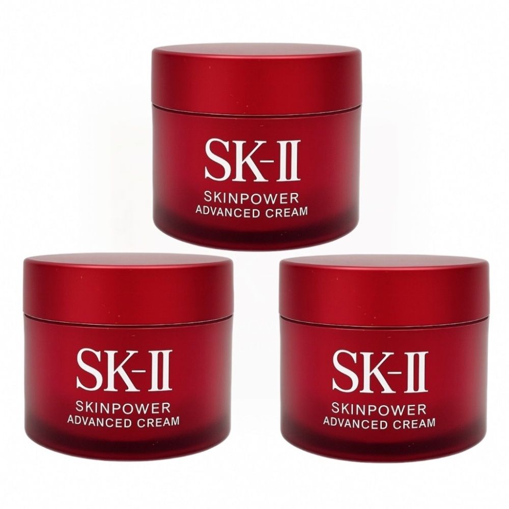 SK-II 致臻肌活能量活膚霜 大紅瓶 15g 體驗瓶 3入組 平行輸入版