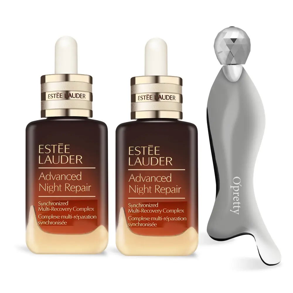 ESTEE LAUDER雅詩蘭黛 特潤超導全方位修護露限定回饋組【(50ml)X2+歐沛媞紓壓按摩器】-公司貨
