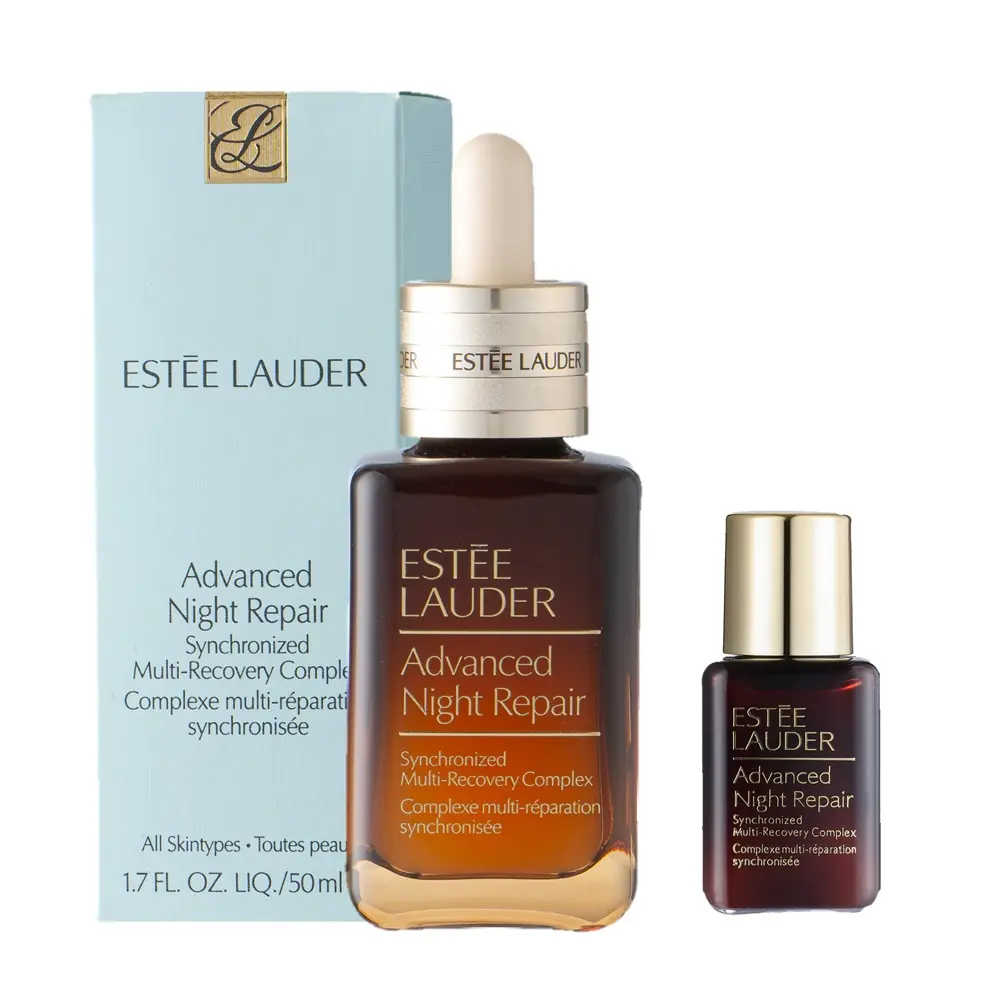 Estee Lauder 雅詩蘭黛 (小棕瓶)特潤超導全方位修護露50ml+15ml 公司貨