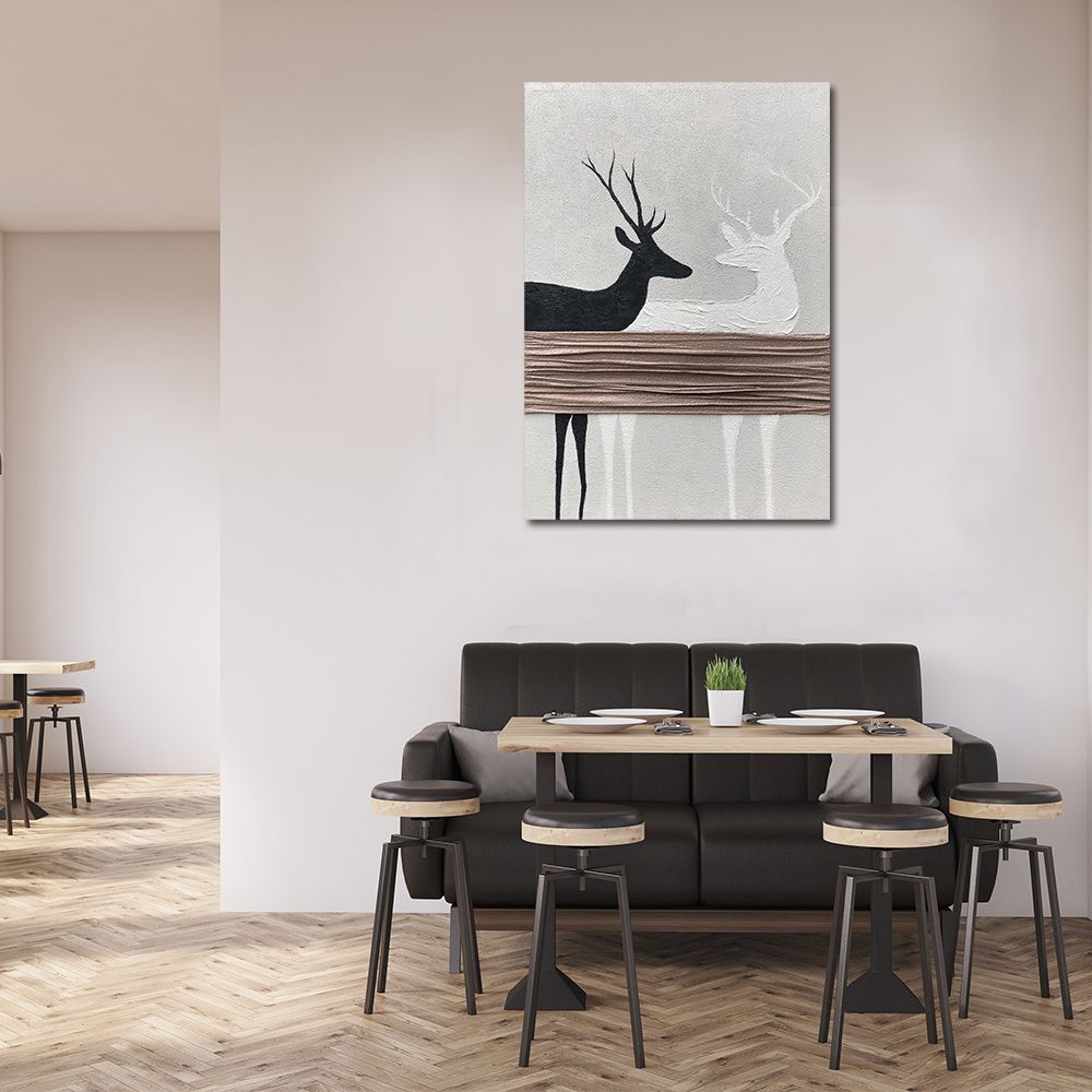 御畫房 當代國家級展覽畫家 抽象系列手繪油畫70×100cm(DB-022)