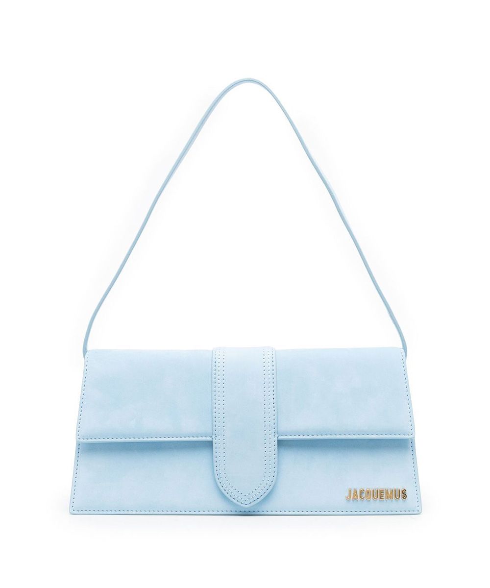 JACQUEMUS BAMBINO水藍色肩背包