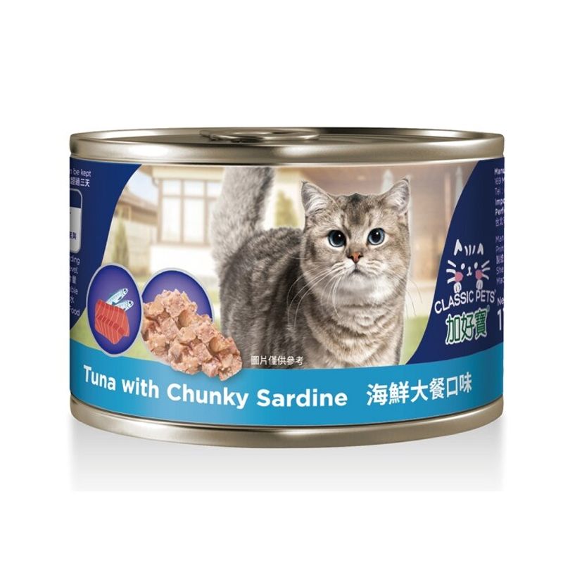 【Classic Pets加好寶】貓罐170gx12罐/ 海鮮大餐