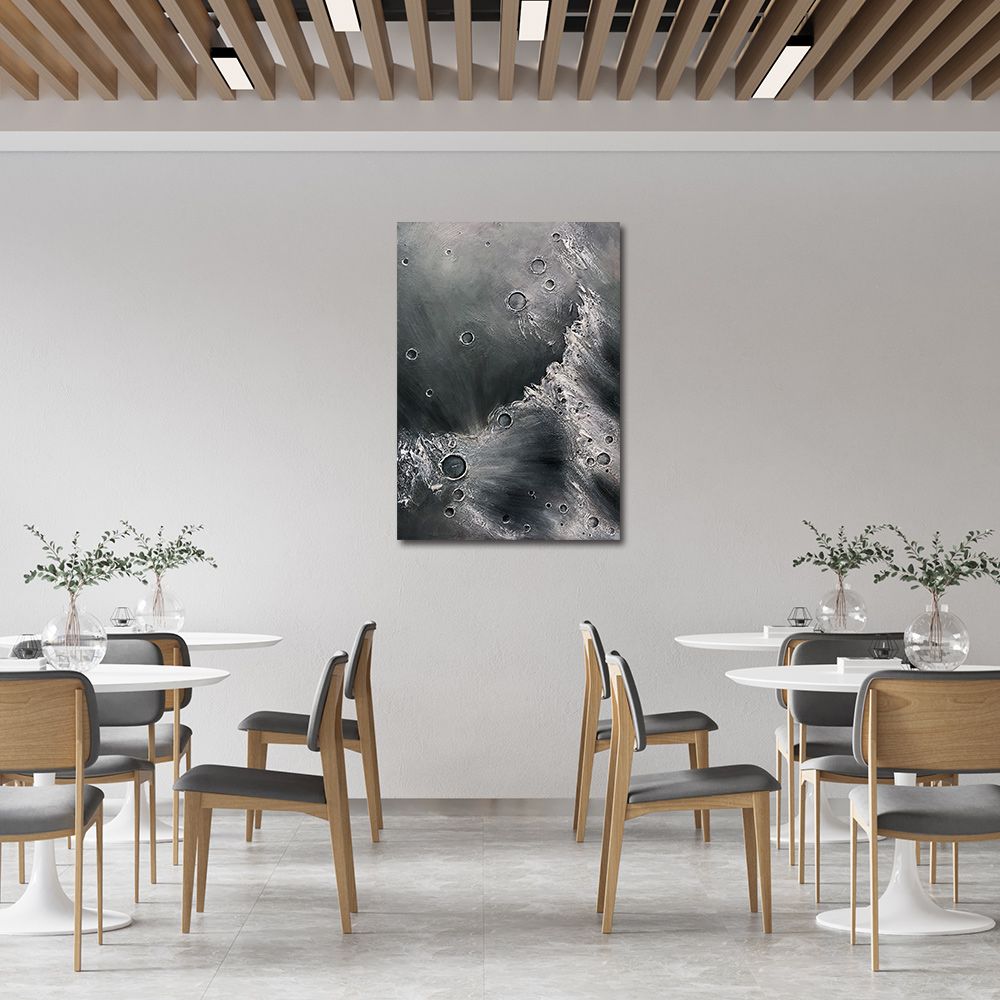 御畫房 當代國家級展覽畫家 抽象系列手繪油畫70×100cm(DB-026)