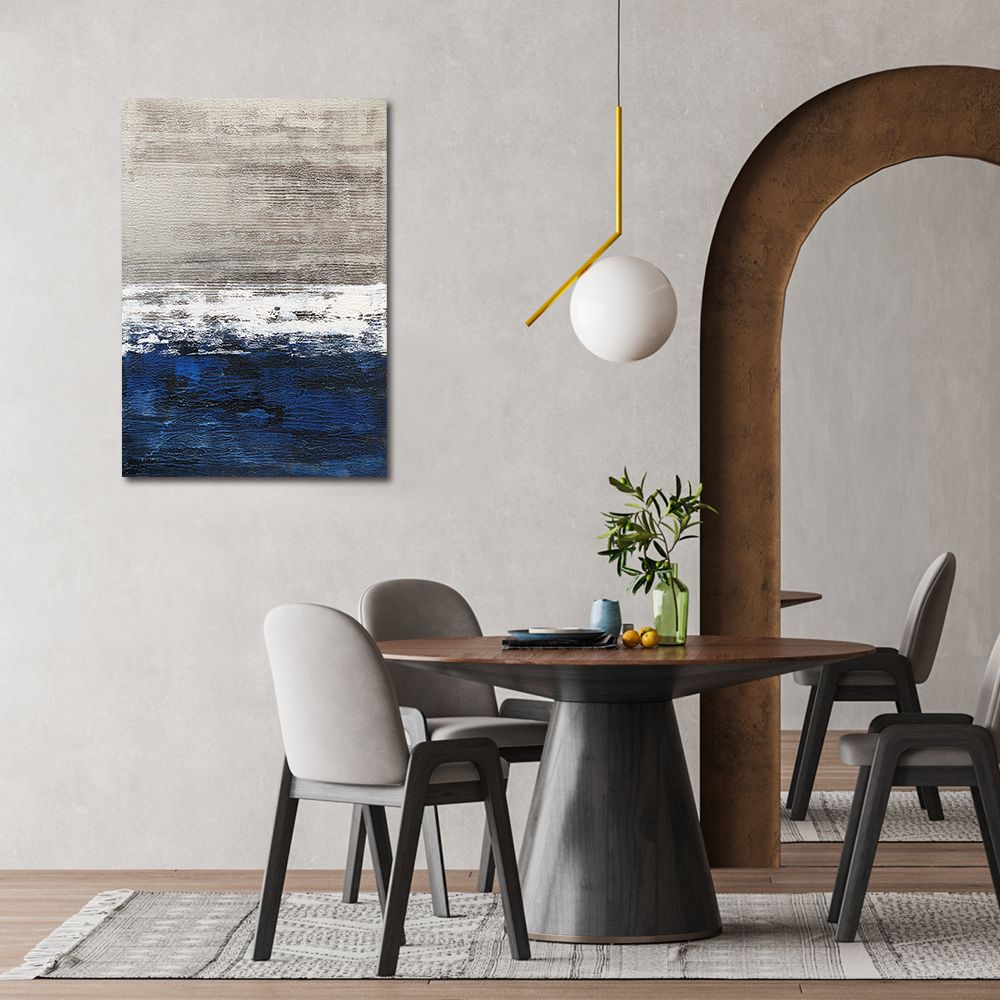 御畫房 當代國家級展覽畫家 抽象系列手繪油畫70×100cm(DB-037)