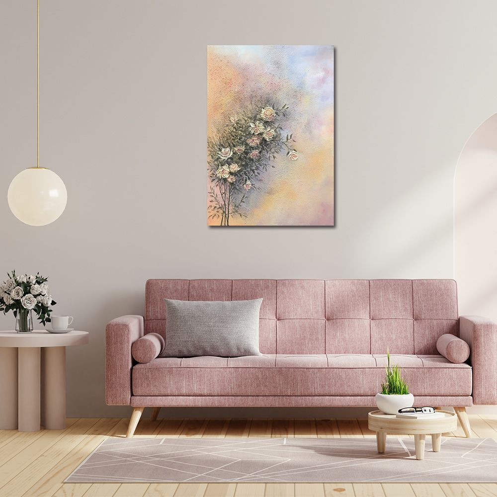 御畫房 當代國家級展覽畫家 抽象系列手繪油畫70×100cm(DB-043)