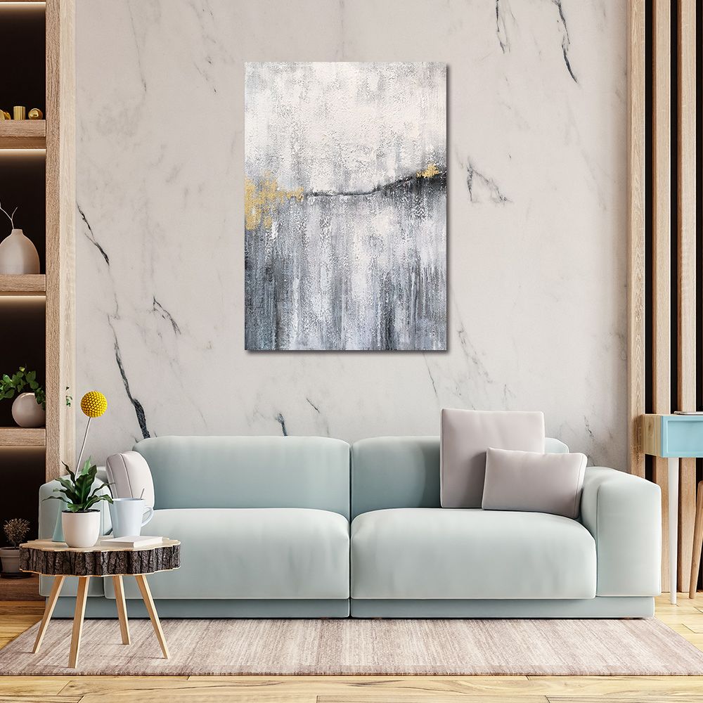 御畫房 當代國家級展覽畫家 抽象系列手繪油畫70×100cm(DB-048)