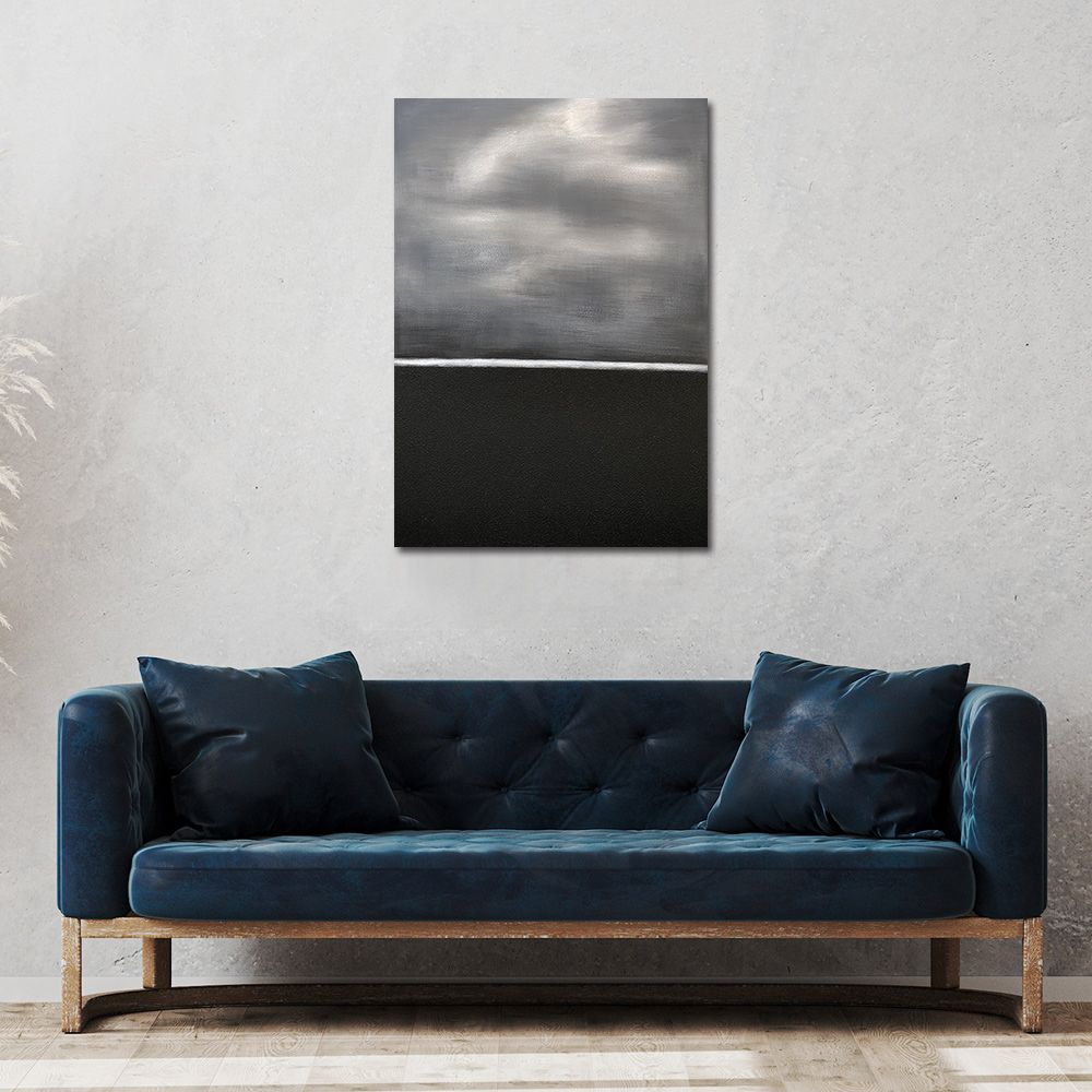 御畫房 當代國家級展覽畫家 抽象系列手繪油畫70×100cm(DB-056)