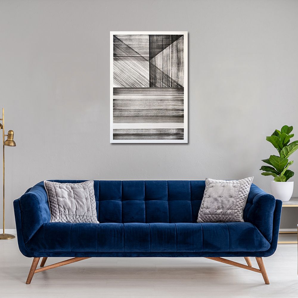 御畫房 當代國家級展覽畫家 抽象系列手繪油畫70×100cm(DB-057)