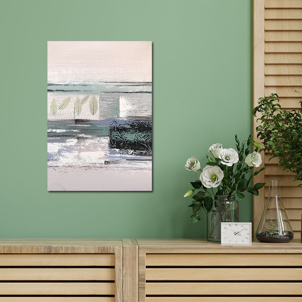御畫房 當代國家級展覽畫家 抽象系列手繪油畫70×100cm(DB-059)