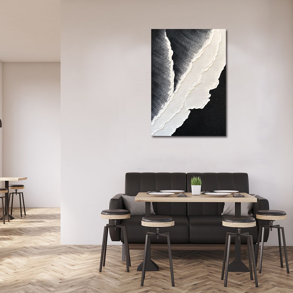 御畫房 當代國家級展覽畫家 抽象系列手繪油畫70×100cm(DB-060)
