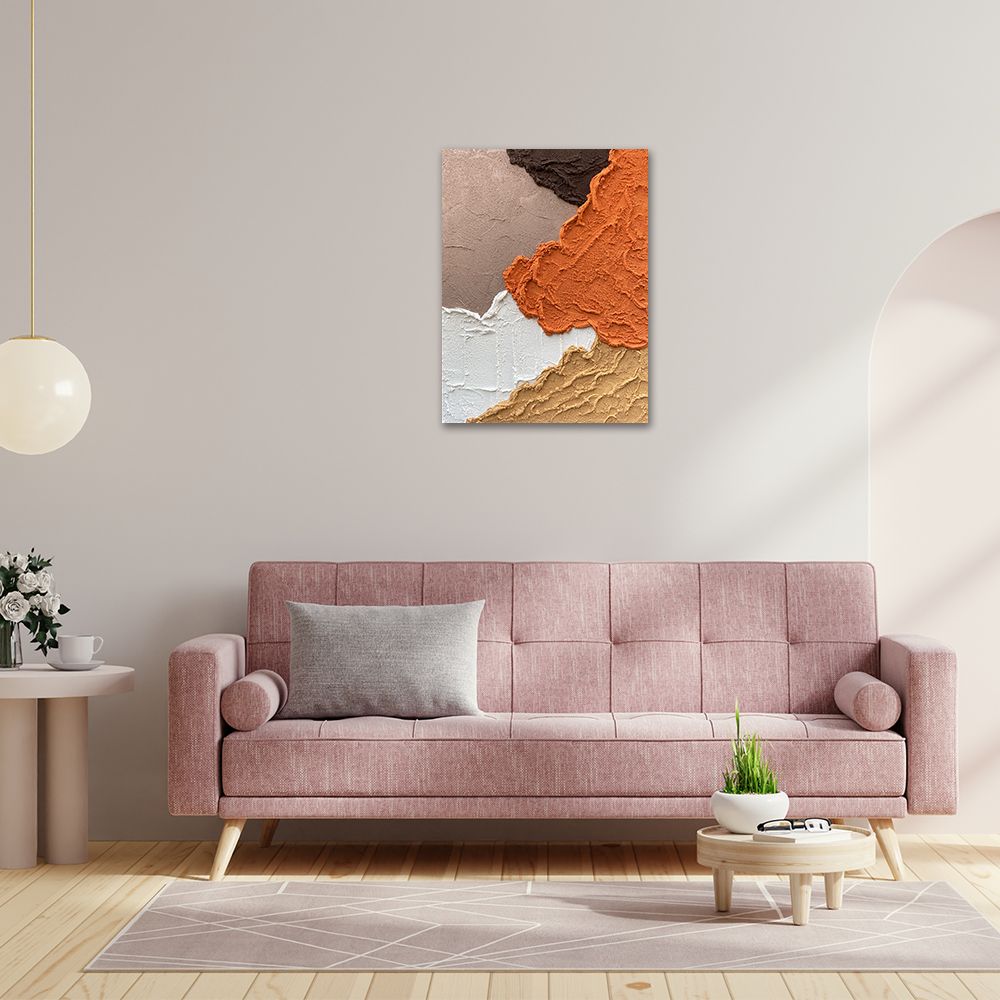 御畫房 當代國家級展覽畫家 抽象系列手繪油畫60×80cm(DB-077)