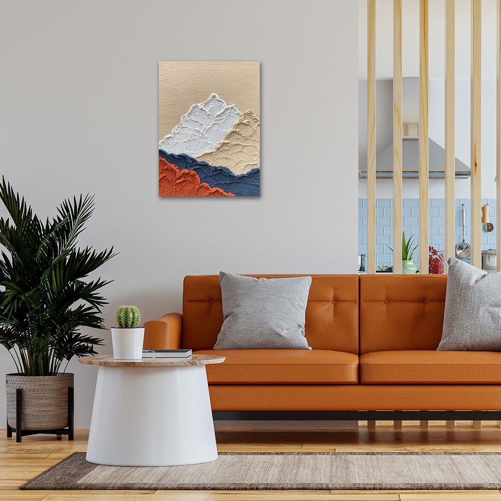御畫房 當代國家級展覽畫家 抽象系列手繪油畫60×80cm(DB-078)
