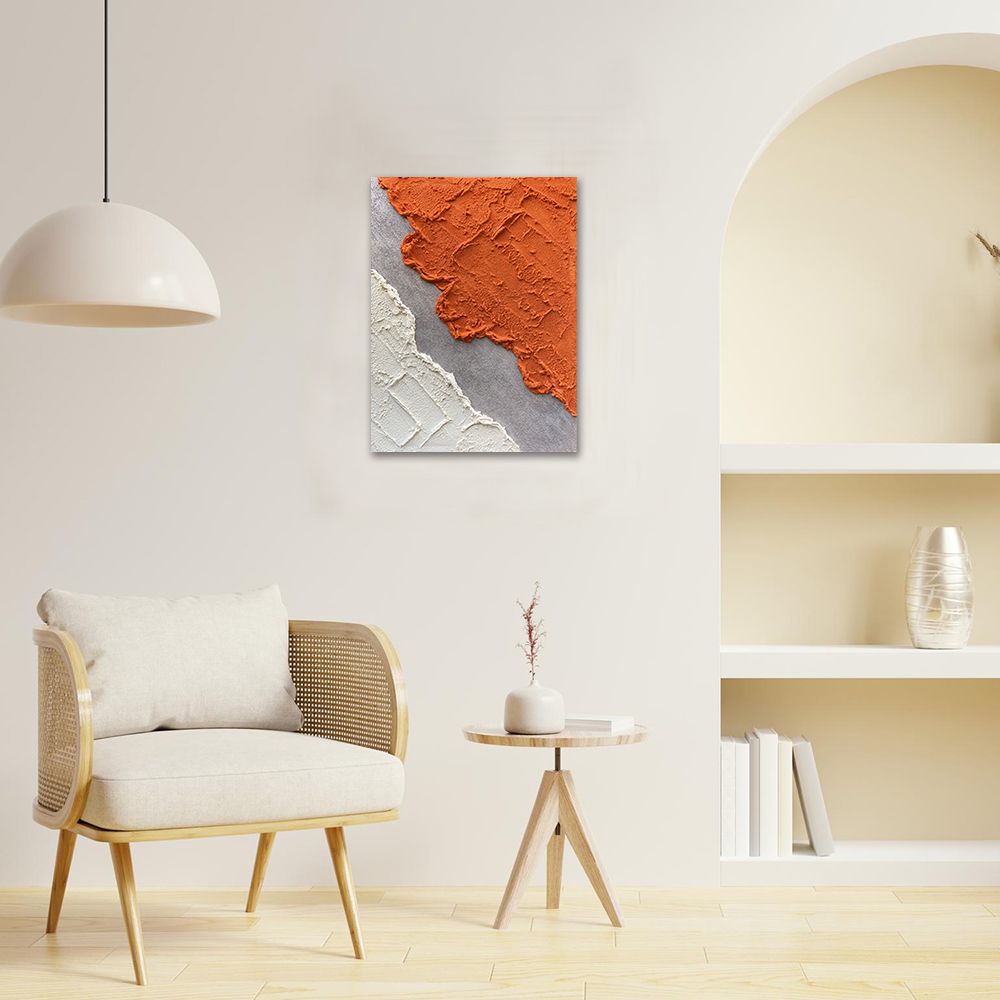 御畫房 當代國家級展覽畫家 抽象系列手繪油畫60×80cm(DB-079)
