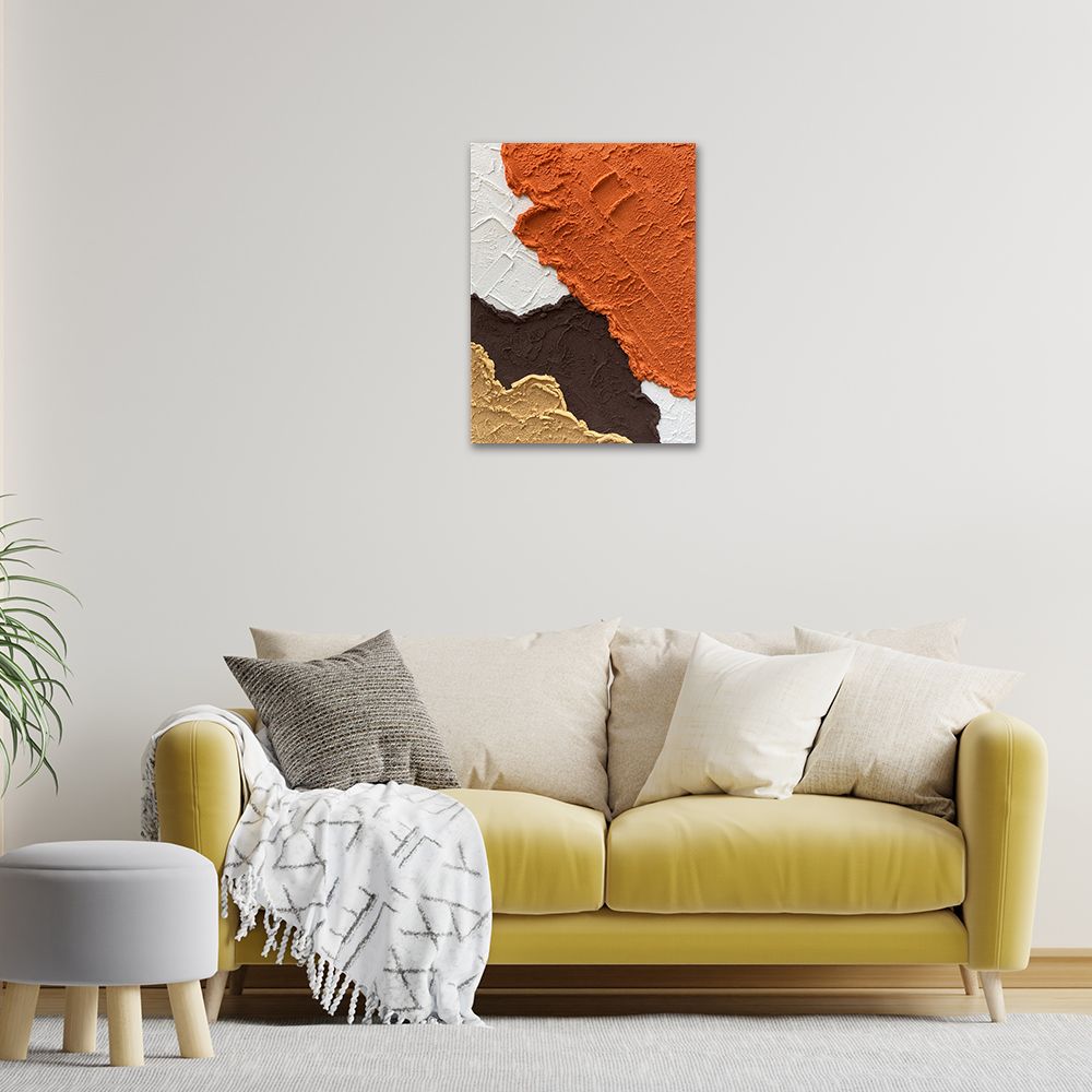 御畫房 當代國家級展覽畫家 抽象系列手繪油畫60×80cm(DB-080)