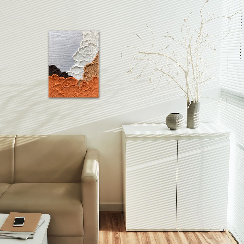 御畫房 當代國家級展覽畫家 抽象系列手繪油畫60×80cm(DB-081)