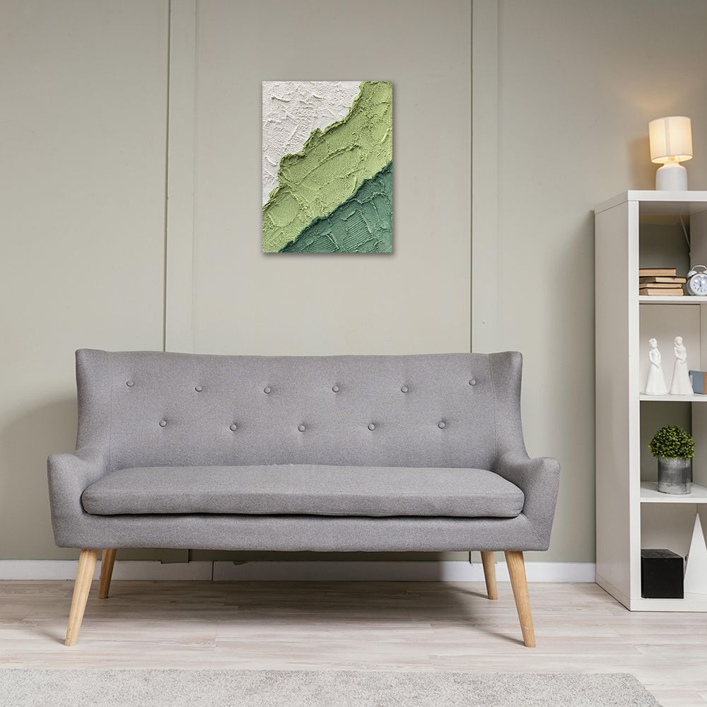 御畫房 當代國家級展覽畫家 抽象系列手繪油畫60×80cm(DB-085)