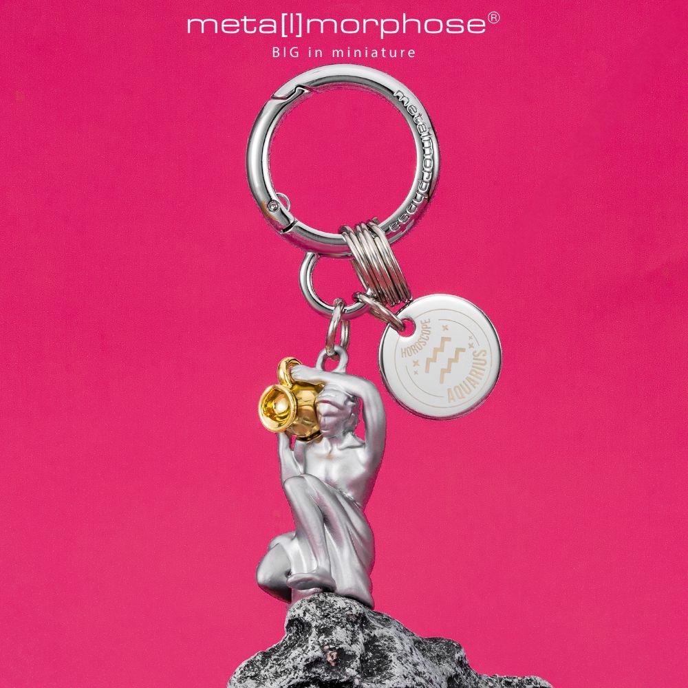 ChoclixMetalmorphose十二星座鑰匙圈/ 水瓶座