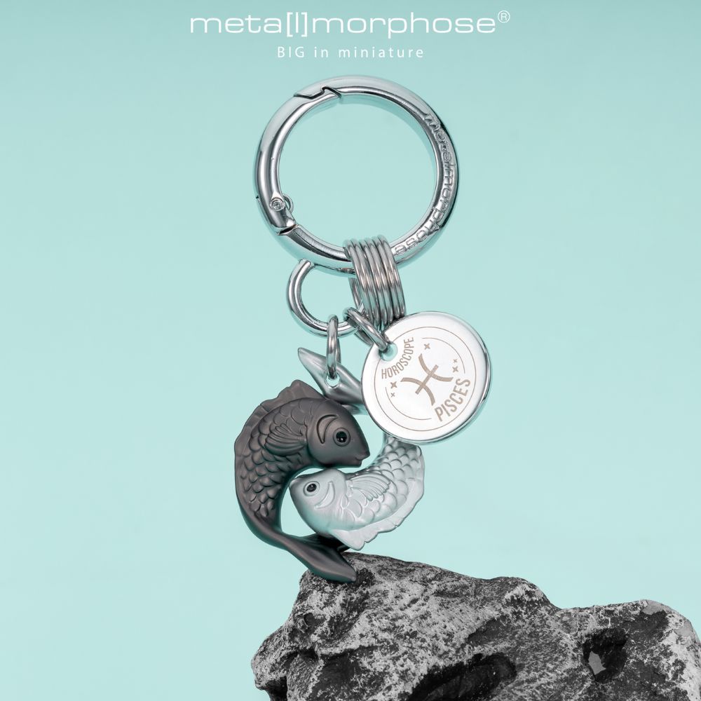 ChoclixMetalmorphose十二星座鑰匙圈/ 雙魚座