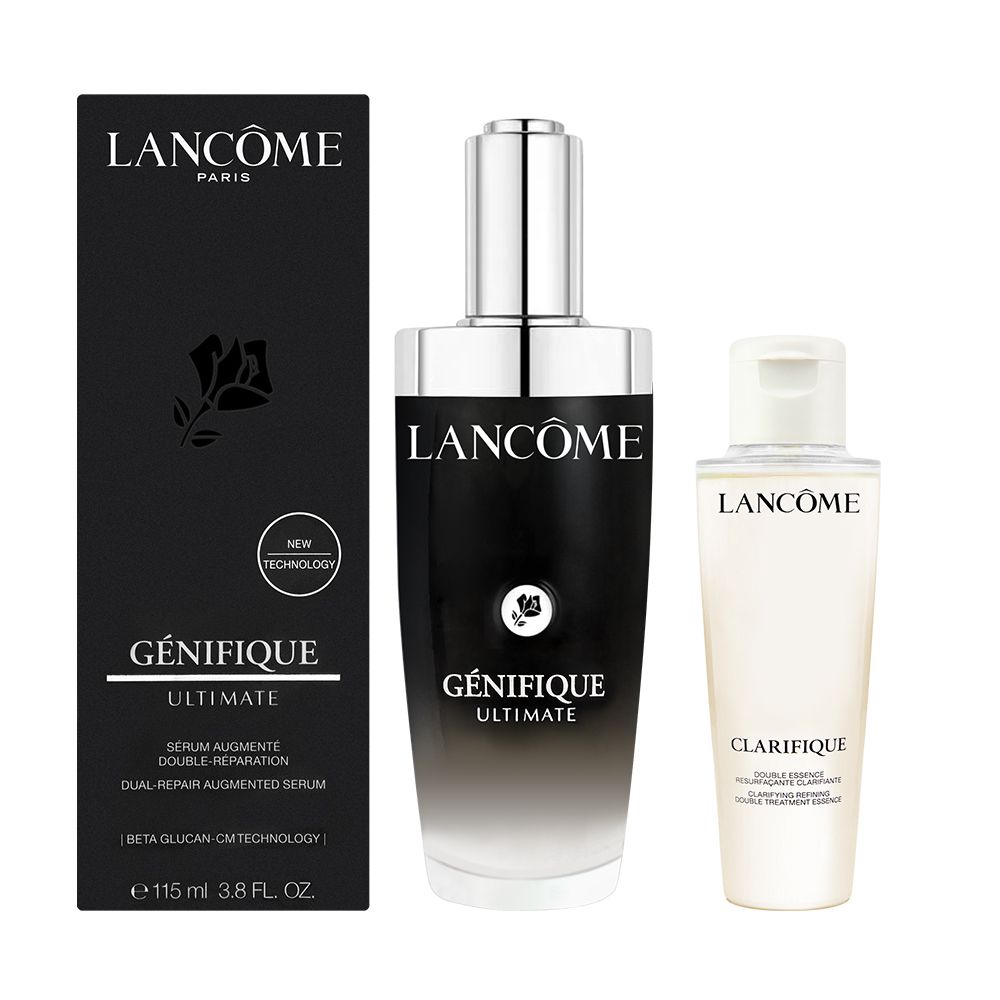 LANCOME 蘭蔻 小黑瓶PRO升級組【買大送小】(小黑瓶115ml+極光水50ml)_平行輸入