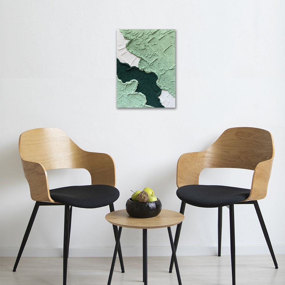 御畫房 當代國家級展覽畫家 抽象系列手繪油畫60×80cm(DB-088)