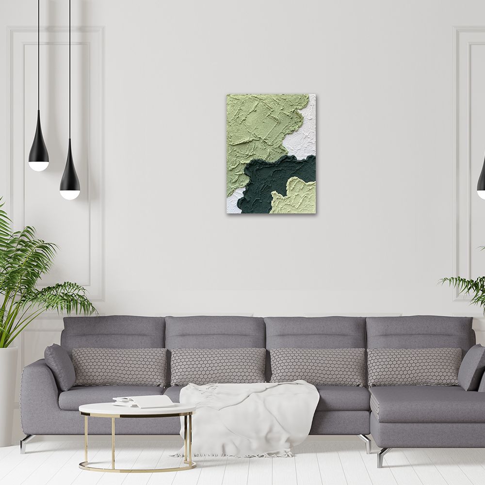 御畫房 當代國家級展覽畫家 抽象系列手繪油畫60×80cm(DB-089)