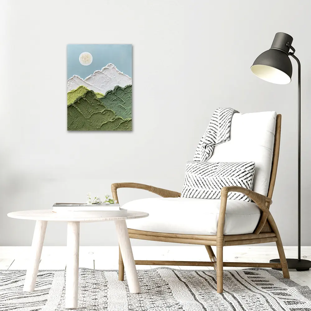 御畫房 當代國家級展覽畫家 抽象系列手繪油畫60×80cm(DB-090)