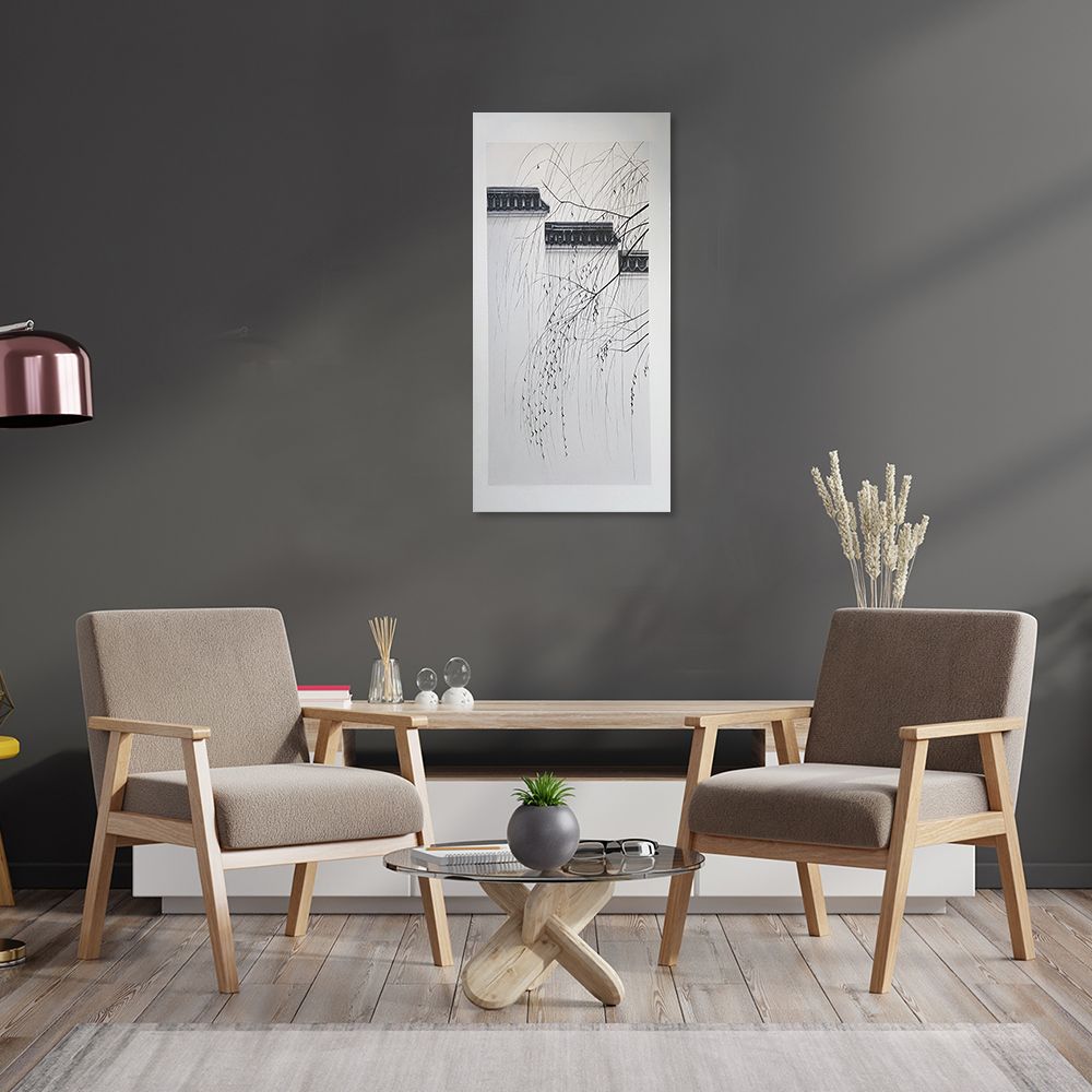 御畫房 當代國家級展覽畫家 抽象系列手繪油畫60×120cm(DB-095)