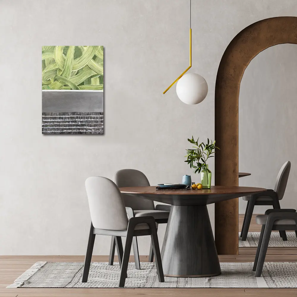 御畫房 當代國家級展覽畫家 抽象系列手繪油畫70×100cm(DB-099)