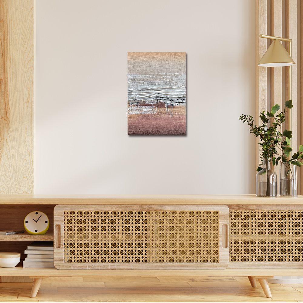 御畫房 當代國家級展覽畫家 抽象系列手繪油畫70×100cm(DB-101)