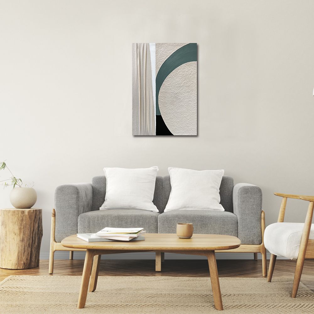 御畫房 當代國家級展覽畫家 抽象系列手繪油畫70×100cm(DB-102)