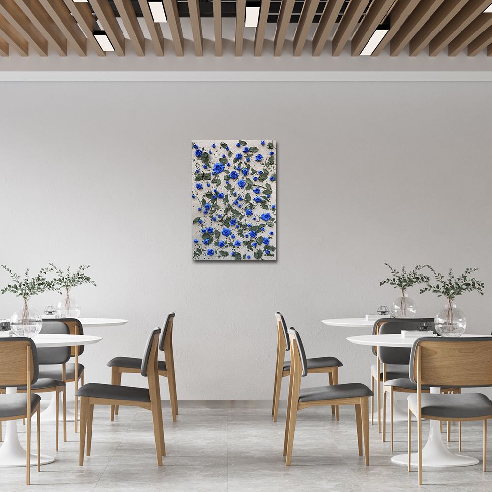 御畫房 當代國家級展覽畫家 抽象系列手繪油畫70×100cm(DB-110)
