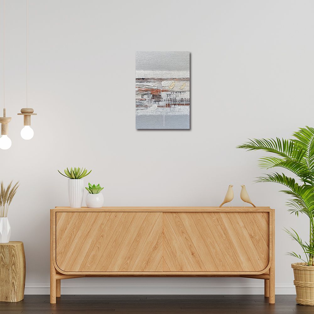 御畫房 當代國家級展覽畫家 抽象系列手繪油畫70×100cm(DB-135)