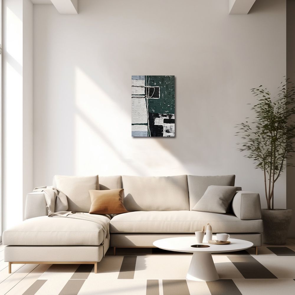 御畫房 當代國家級展覽畫家 抽象系列手繪油畫70×100cm(DB-142)