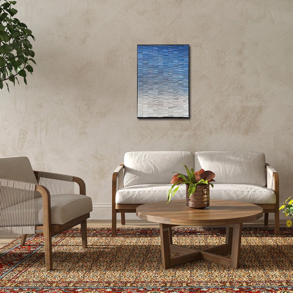 御畫房 當代國家級展覽畫家 抽象系列手繪油畫70×100cm(DB-146)