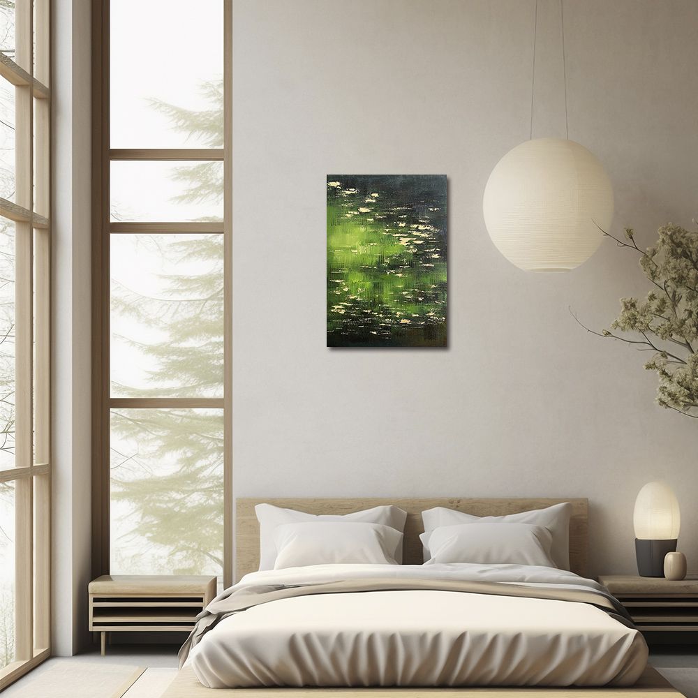 御畫房 當代國家級展覽畫家 抽象系列手繪油畫70×100cm(DB-149)