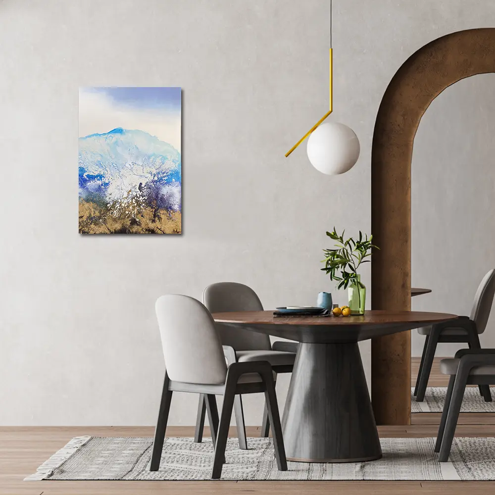 御畫房 當代國家級展覽畫家 抽象系列手繪油畫70×100cm(DB-153)