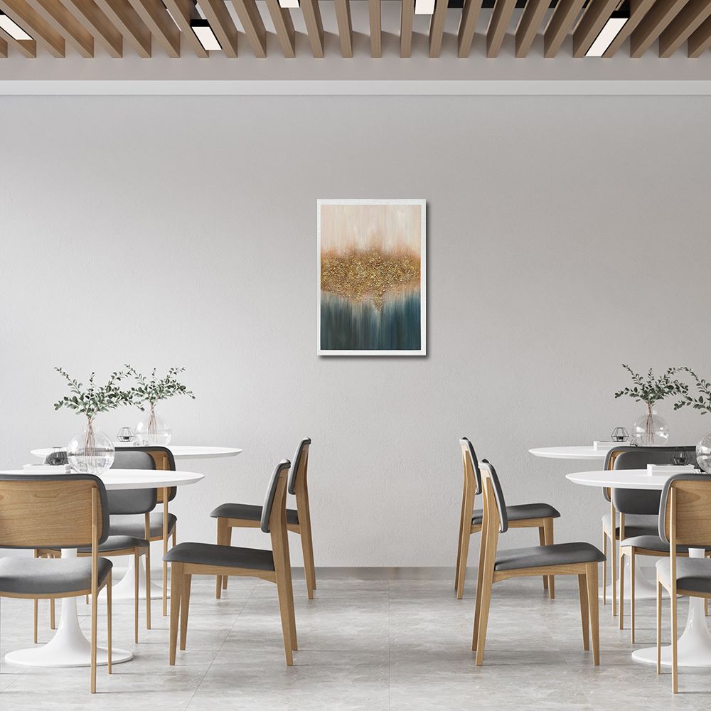 御畫房 當代國家級展覽畫家 抽象系列手繪油畫70×100cm(DB-156)