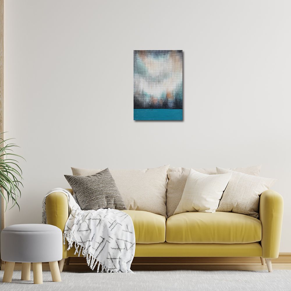 御畫房 當代國家級展覽畫家 抽象系列手繪油畫70×100cm(DB-157)