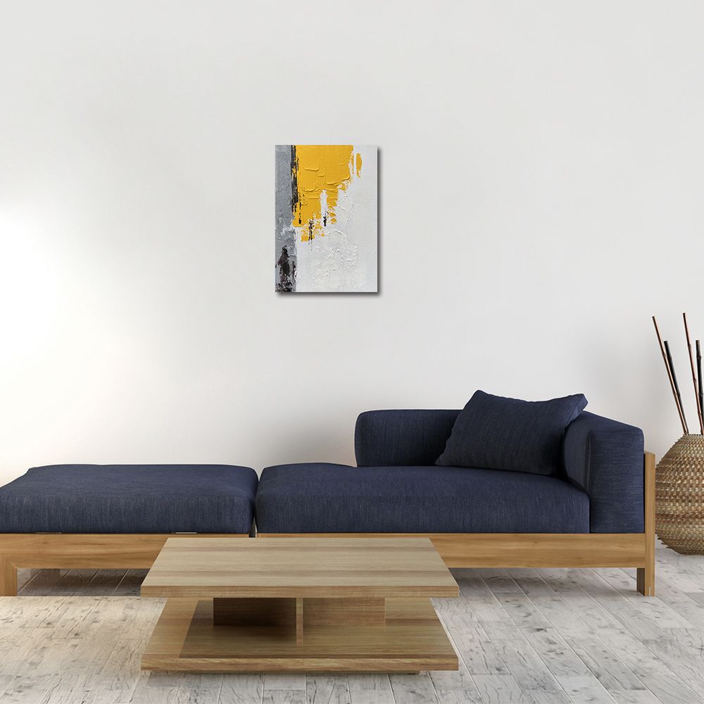 御畫房 當代國家級展覽畫家 抽象系列手繪油畫70×100cm(DB-161)