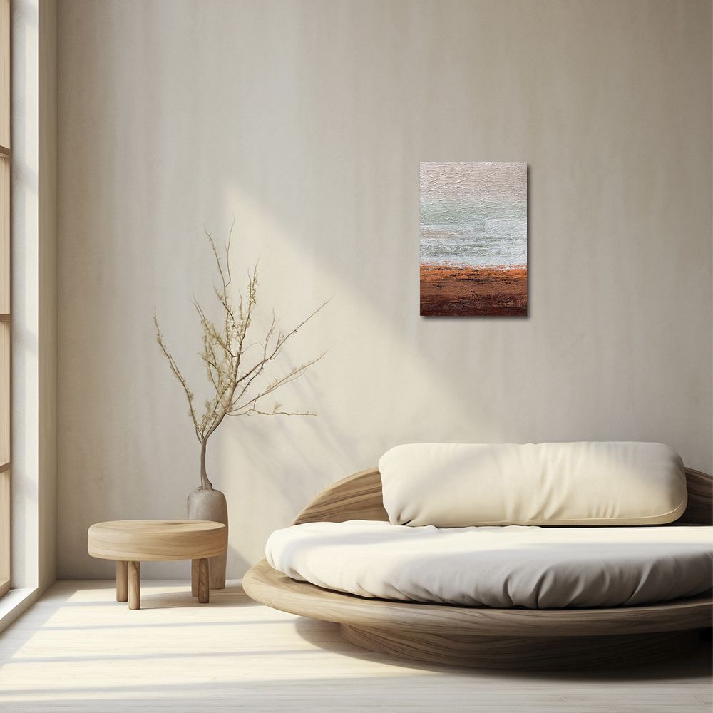 御畫房 當代國家級展覽畫家 抽象系列手繪油畫70×100cm(DB-167)